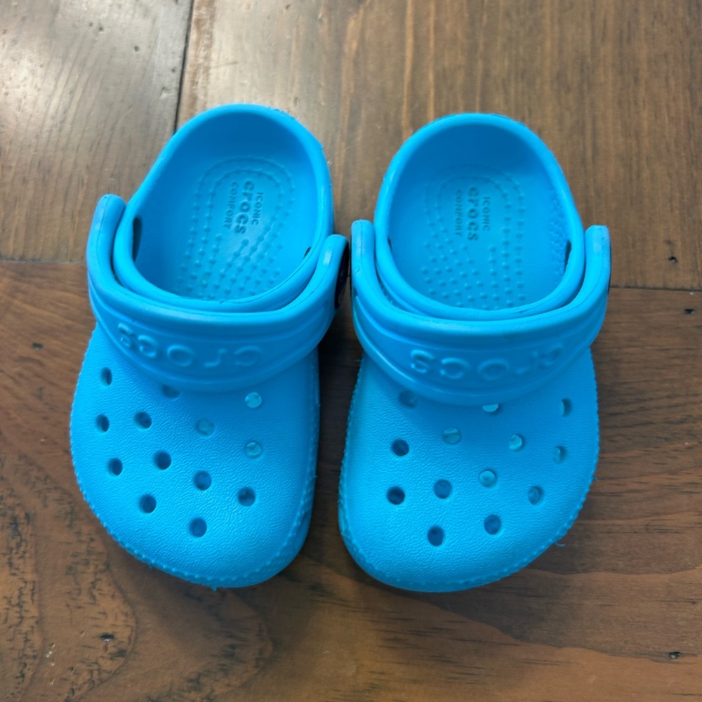 CROCS Kids' Teal Sandals!